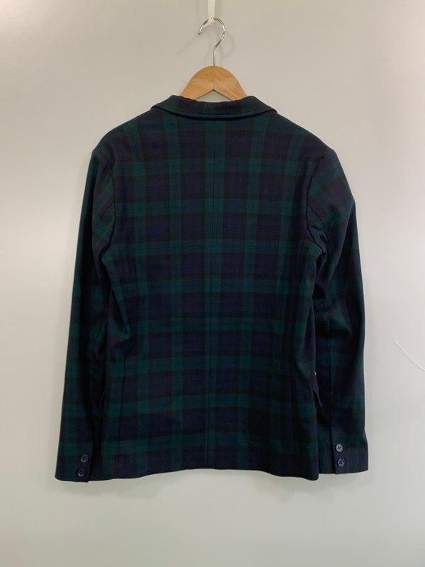 【中古品】【メンズ】 MILKBOY ミルクボーイ タータンチェックテーラードジャケット B12C117 メンズ アウター 140-260703-hu-34-min カラー：グリーン/ネイビー/ブラック（チェック） 万代Net店