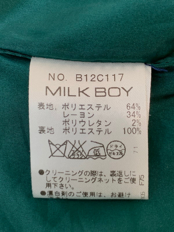 【中古品】【メンズ】 MILKBOY ミルクボーイ タータンチェックテーラードジャケット B12C117 メンズ アウター 140-260703-hu-34-min カラー：グリーン/ネイビー/ブラック（チェック） 万代Net店