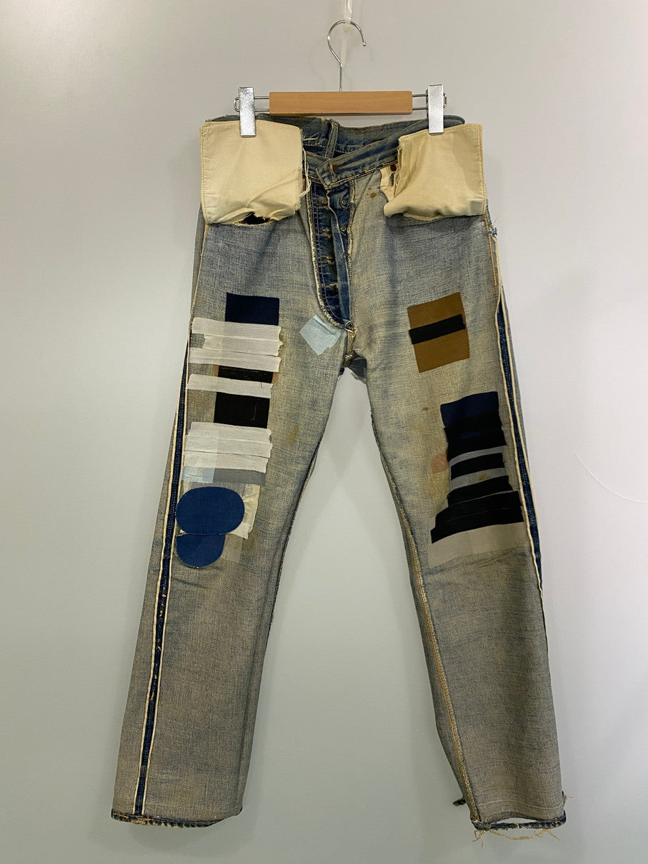 【現状渡し品】【メンズ】 Levi's リーバイス 50'S 501XX DENIM PANTS 赤タブ欠損 デニムパンツ ボトムス 157-250902-AS-18-min カラー：ブルー 万代Net店