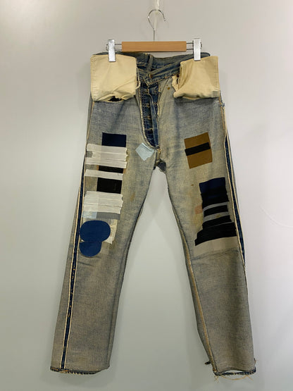 【現状渡し品】【メンズ】 Levi's リーバイス 50'S 501XX DENIM PANTS 赤タブ欠損 デニムパンツ ボトムス 157-250902-AS-18-min カラー：ブルー 万代Net店