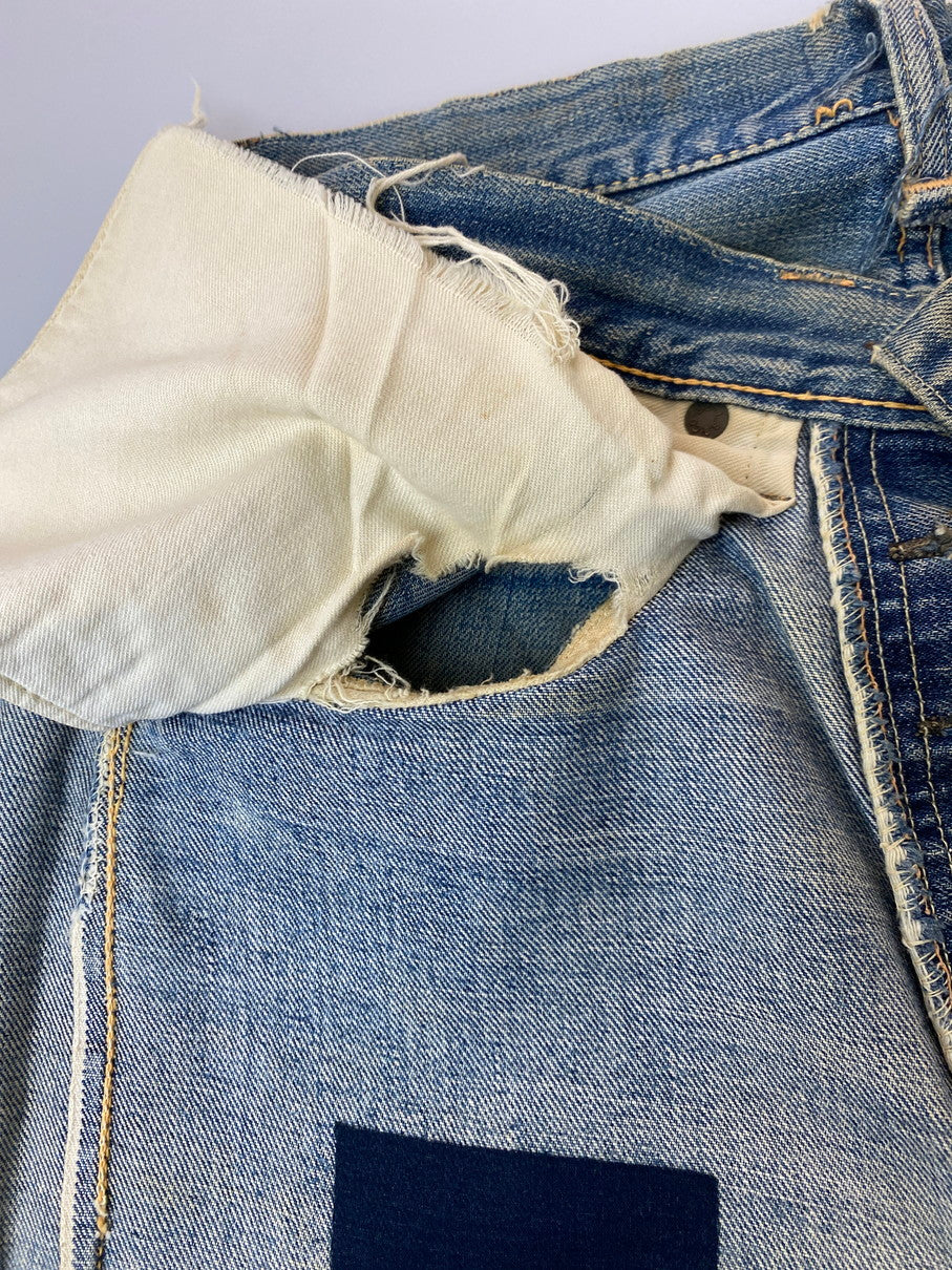 【現状渡し品】【メンズ】 Levi's リーバイス 50'S 501XX DENIM PANTS 赤タブ欠損 デニムパンツ ボトムス 157-250902-AS-18-min カラー：ブルー 万代Net店