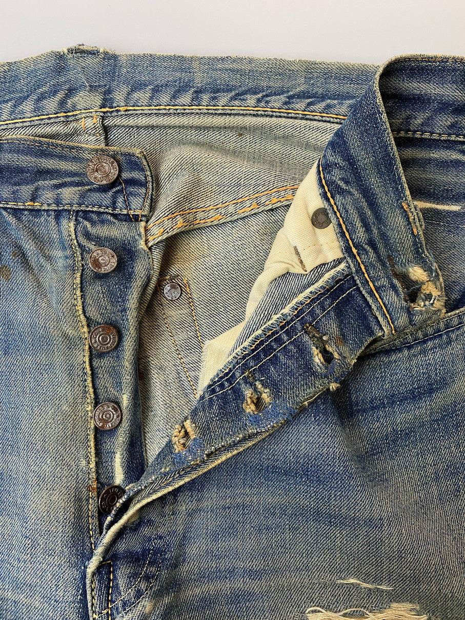 【現状渡し品】【メンズ】 Levi's リーバイス 50'S 501XX DENIM PANTS 赤タブ欠損 デニムパンツ ボトムス 157-250902-AS-18-min カラー：ブルー 万代Net店