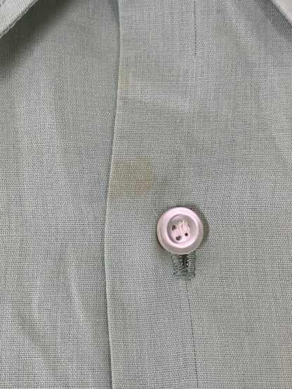 【中古品】【メンズ】 SOVEREIGN 60's S/S SHIRT ソブリン 60年代 ショートスリーブシャツ 半袖シャツ トップス 146-250828-yn-06-min カラー：ライトグリーン 万代Net店