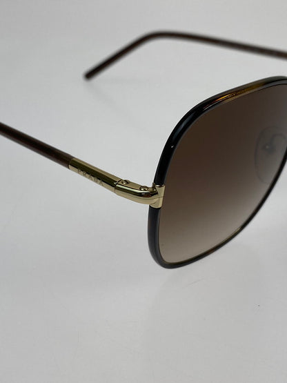 【中古品】【メンズ】 PRADA プラダ SPR67X サングラス アイウェア 183-250830-AS-4-min サイズ：55□19-140 カラー：ブラウン 万代Net店
