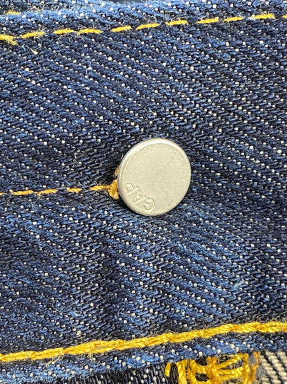 【中古品】【メンズ】 GAP ギャップ SUPER BAGGY 5P DENIM PANTS 621916-00 スパーバギー 5ポケット デニムパンツ ボトムス 158-260410-jt-21-min サイズ：W33 L32 カラー：インディゴ 万代Net店