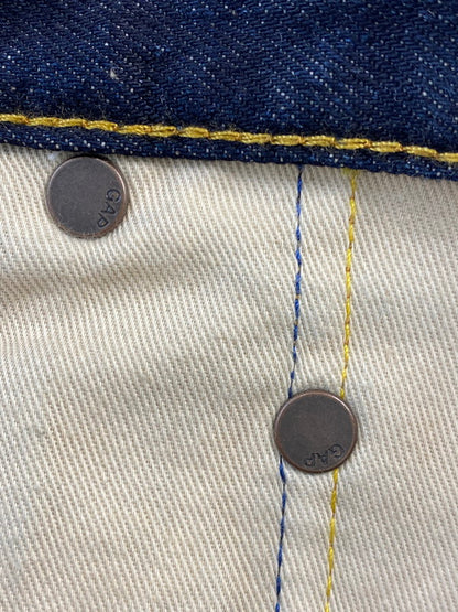 【中古品】【メンズ】 GAP ギャップ SUPER BAGGY 5P DENIM PANTS 621916-00 スパーバギー 5ポケット デニムパンツ ボトムス 158-260410-jt-21-min サイズ：W33 L32 カラー：インディゴ 万代Net店