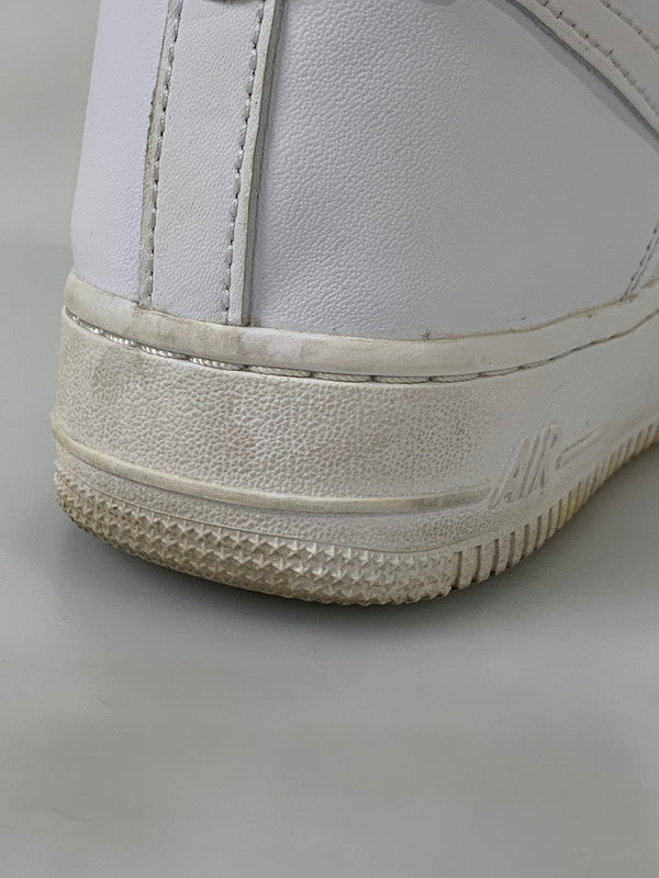 【中古品】【メンズ/レディース】 NIKE ナイキ DD9624-100 WOMEN'S AIR FORCE 1 HIGH WHITE 靴 シューズ スニーカー 160-250831-AS-27-min サイズ：25.0cm カラー：ホワイト 万代Net店