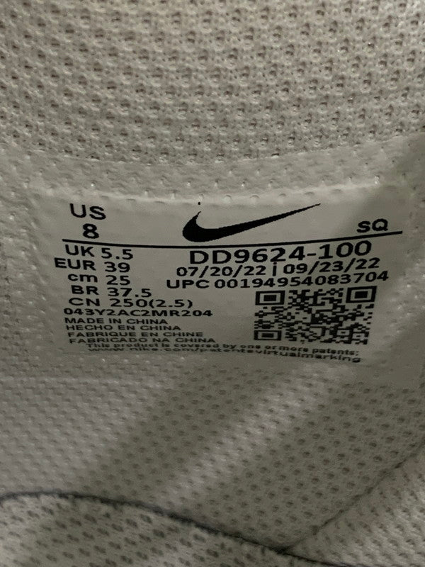 【中古品】【メンズ/レディース】 NIKE ナイキ DD9624-100 WOMEN'S AIR FORCE 1 HIGH WHITE 靴 シューズ スニーカー 160-250831-AS-27-min サイズ：25.0cm カラー：ホワイト 万代Net店