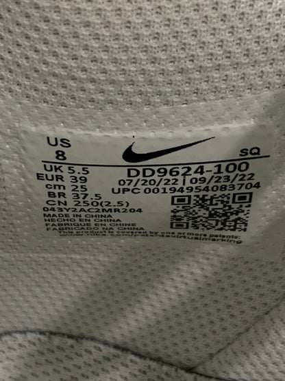 【中古品】【メンズ/レディース】 NIKE ナイキ DD9624-100 WOMEN'S AIR FORCE 1 HIGH WHITE 靴 シューズ スニーカー 160-250831-AS-27-min サイズ：25.0cm カラー：ホワイト 万代Net店