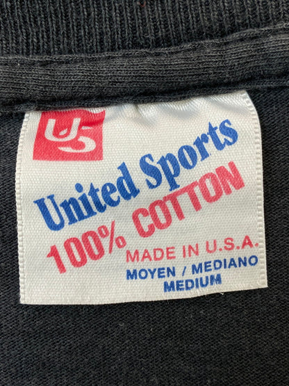 【中古品】【メンズ】 UNITED SPORTS ユナイテッドスポーツ 90S GRUNGE IS DEAD. TEE ショートスリーブ 146-250827-AS-8-min サイズ：M カラー：ブラック 万代Net店