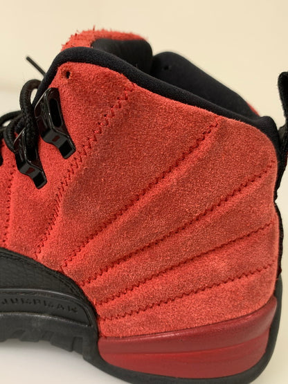 【中古品】【メンズ/レディース】 NIKE ナイキ CT8013-602 AIR JORDAN 12 REVERSE FLU GAME 靴 シューズ スニーカー 160-250831-AS-28-min サイズ：26.5cm カラー：ブラック/レッド 万代Net店