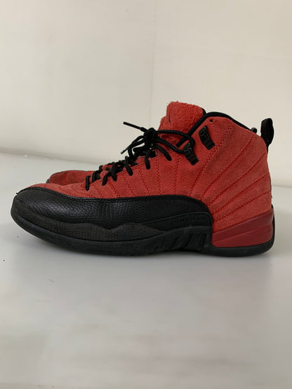 【中古品】【メンズ/レディース】 NIKE ナイキ CT8013-602 AIR JORDAN 12 REVERSE FLU GAME 靴 シューズ スニーカー 160-250831-AS-28-min サイズ：26.5cm カラー：ブラック/レッド 万代Net店