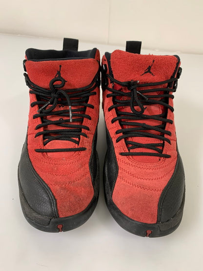 【中古品】【メンズ/レディース】 NIKE ナイキ CT8013-602 AIR JORDAN 12 REVERSE FLU GAME 靴 シューズ スニーカー 160-250831-AS-28-min サイズ：26.5cm カラー：ブラック/レッド 万代Net店