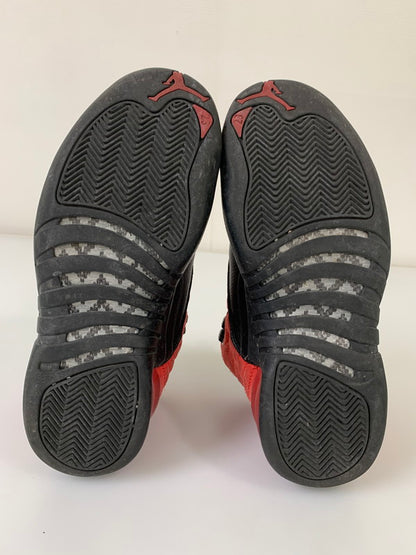 【中古品】【メンズ/レディース】 NIKE ナイキ CT8013-602 AIR JORDAN 12 REVERSE FLU GAME 靴 シューズ スニーカー 160-250831-AS-28-min サイズ：26.5cm カラー：ブラック/レッド 万代Net店