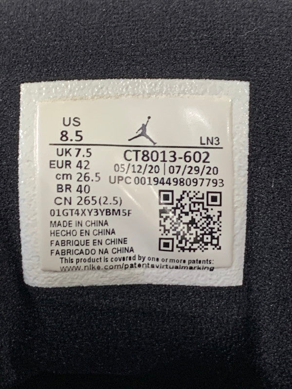 【中古品】【メンズ/レディース】 NIKE ナイキ CT8013-602 AIR JORDAN 12 REVERSE FLU GAME 靴 シューズ スニーカー 160-250831-AS-28-min サイズ：26.5cm カラー：ブラック/レッド 万代Net店