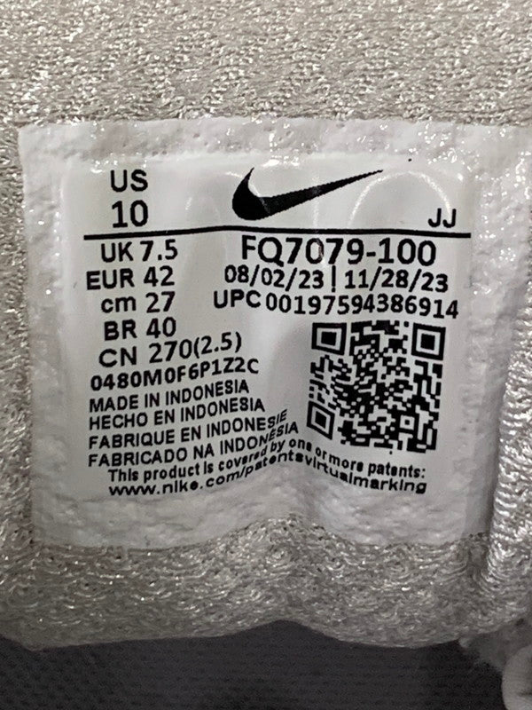 【中古品】【メンズ】 NIKE ナイキ FQ7079-100 WOMEN'S ZOOM VOMERO5 1WHITE BLACK SAIL BUST GRAY 靴 シューズ スニーカー 160-250831-AS-32-min サイズ：27.0cm カラー：グレー 万代Net店