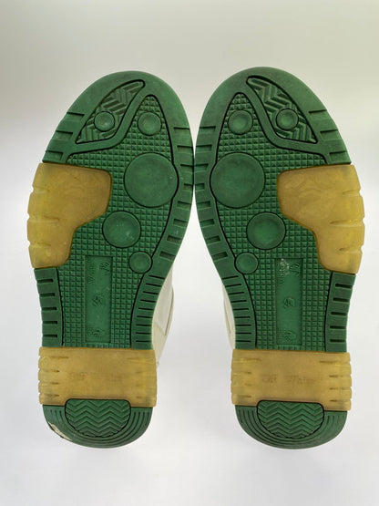 【現状渡し品】【メンズ】 OFF-WHITE オフホワイト OMIA189F20LEA0010155 OUT OF OFFICE OOO LOW TOPS 靴 シューズ スニーカー 162-250831-AS-7-min サイズ：43 カラー：ホワイト/グリーン 万代Net店