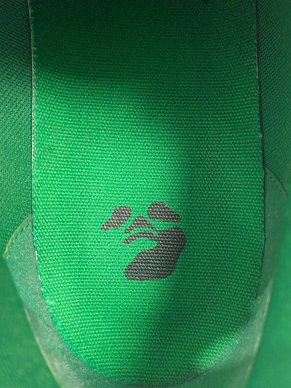 【現状渡し品】【メンズ】 OFF-WHITE オフホワイト OMIA189F20LEA0010155 OUT OF OFFICE OOO LOW TOPS 靴 シューズ スニーカー 162-250831-AS-7-min サイズ：43 カラー：ホワイト/グリーン 万代Net店