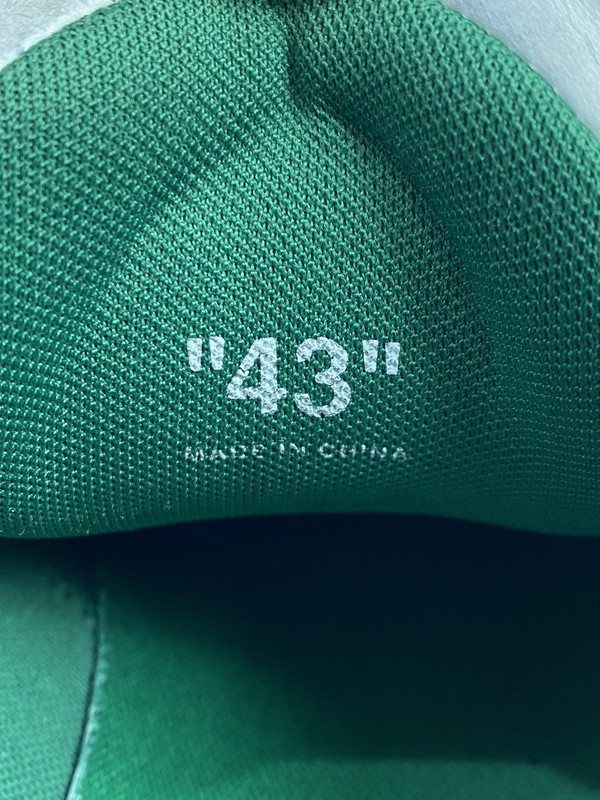 【現状渡し品】【メンズ】 OFF-WHITE オフホワイト OMIA189F20LEA0010155 OUT OF OFFICE OOO LOW TOPS 靴 シューズ スニーカー 162-250831-AS-7-min サイズ：43 カラー：ホワイト/グリーン 万代Net店