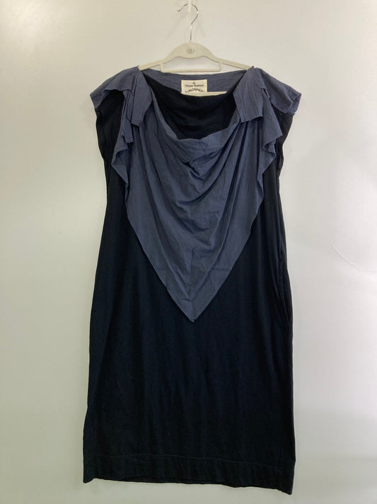 【中古品】【レディース】 Vivienne Westwood ANGLOMANIA ヴィヴィアンウエストウッド アングロマニア NO-SLEEVE TOP ONE PIECE 15-01-591015-00 ノースリーブ トップ ワンピース レディース 170-250901-em-03-min サイズ：38 カラー：ブラック 万代Net店