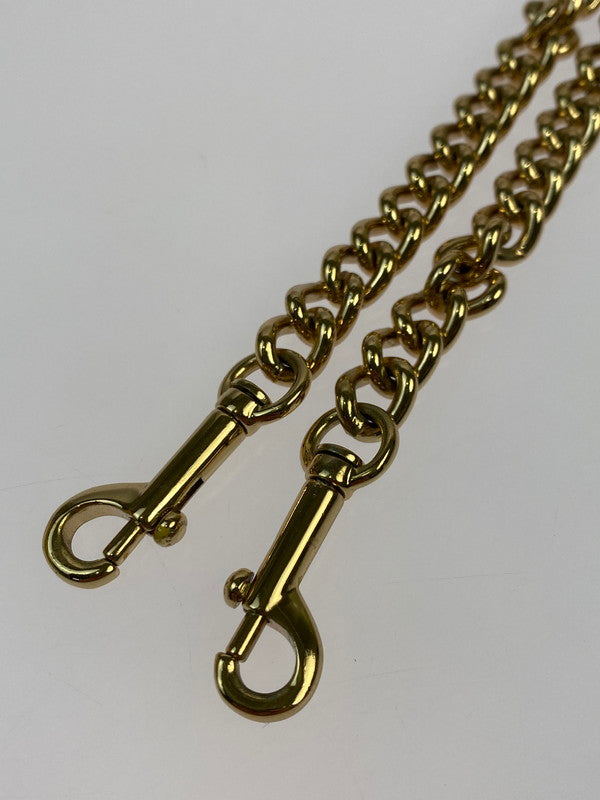 【中古品】【レディース】 COACH コーチ RHYDER 18 EMBOSSED LEATHER CHAIN CROSSBODY 34743 ライダー 18 エンボスド レザーチェーン クロスボディ 鞄 2WAYバッグ 180-250906-kk-04-min カラー：イエロー 万代Net店