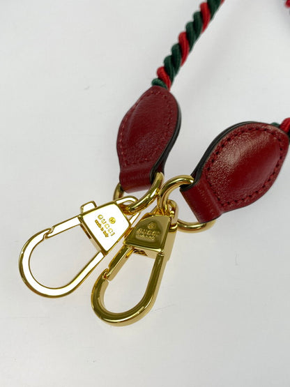【中古品】【レディース】 GUCCI グッチ RAJA CHAIN SHOULDER BAG 570145 218048 ラジャ ショルダーバッグ カバン 180-250906-kk-08-min カラー：レッド 万代Net店