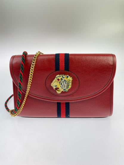 【中古品】【レディース】 GUCCI グッチ RAJA CHAIN SHOULDER BAG 570145 218048 ラジャ ショルダーバッグ カバン 180-250906-kk-08-min カラー：レッド 万代Net店