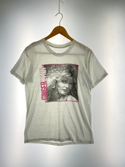 【現状渡し品】【メンズ】 USED 80S GINGER LYNN PRINT TEE 半袖Tシャツ ショートスリーブ 146-260718-AS-44-min サイズ：不明 下記参照 カラー：ホワイト 万代Net店