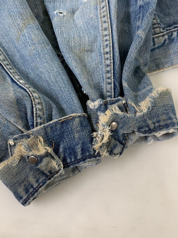 【現状渡し品】【レディース】 MAVERICK BLUE BELL 70's DENIM JACKET マーベリック 70年代 デニムジャケット アウター 169-251213-yn-14-min カラー：ライトインディゴ 万代Net店