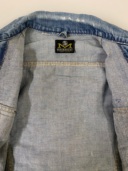 【現状渡し品】【レディース】 MAVERICK BLUE BELL 70's DENIM JACKET マーベリック 70年代 デニムジャケット アウター 169-251213-yn-14-min カラー：ライトインディゴ 万代Net店