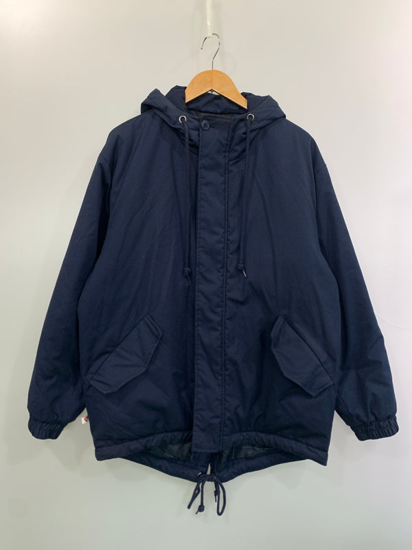 【現状渡し品】【メンズ】 BLUCO WORKGARMENT ブルコ MOD'S COAT OL-075-022 モッズコート アウター 145-260706-yn-17-min サイズ：L カラー：ネイビー 万代Net店