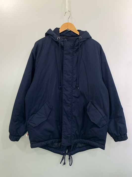 【現状渡し品】【メンズ】 BLUCO WORKGARMENT ブルコ MOD'S COAT OL-075-022 モッズコート アウター 145-260706-yn-17-min サイズ：L カラー：ネイビー 万代Net店