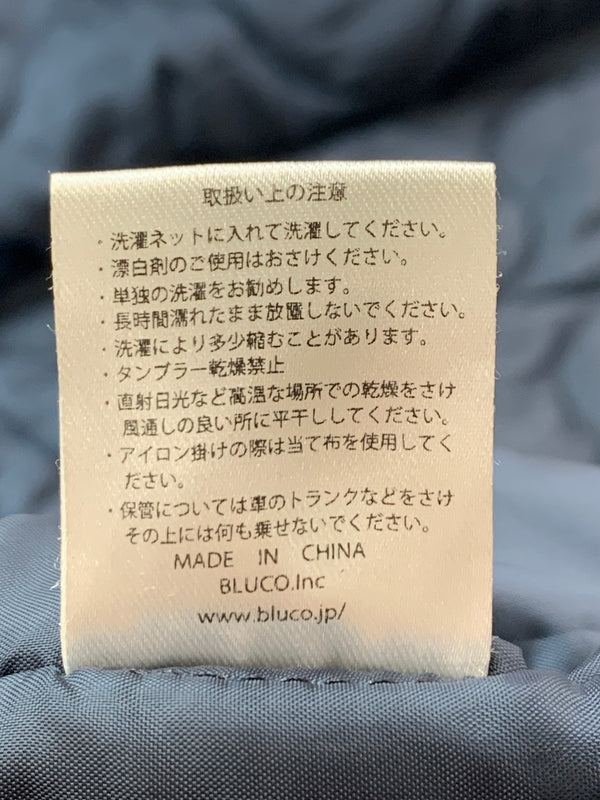 【現状渡し品】【メンズ】 BLUCO WORKGARMENT ブルコ MOD'S COAT OL-075-022 モッズコート アウター 145-260706-yn-17-min サイズ：L カラー：ネイビー 万代Net店