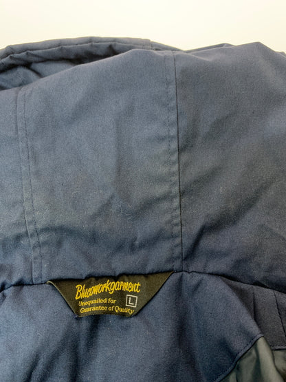 【現状渡し品】【メンズ】 BLUCO WORKGARMENT ブルコ MOD'S COAT OL-075-022 モッズコート アウター 145-260706-yn-17-min サイズ：L カラー：ネイビー 万代Net店