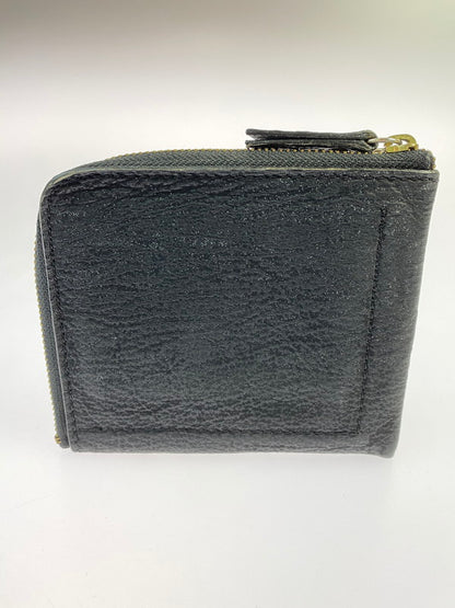 【中古品】【メンズ】 SAAD サード レザー ショートウォレット コンパクト財布 201-250830-AS-15-min カラー：ブラック 万代Net店