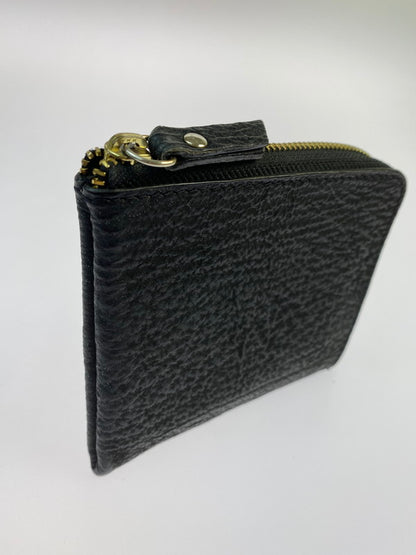 【中古品】【メンズ】 SAAD サード レザー ショートウォレット コンパクト財布 201-250830-AS-15-min カラー：ブラック 万代Net店