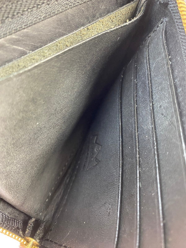 【中古品】【メンズ】 SAAD サード レザー ショートウォレット コンパクト財布 201-250830-AS-15-min カラー：ブラック 万代Net店