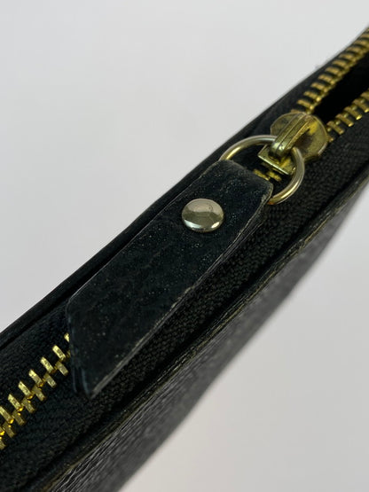 【中古品】【メンズ】 SAAD サード レザー ショートウォレット コンパクト財布 201-250830-AS-15-min カラー：ブラック 万代Net店