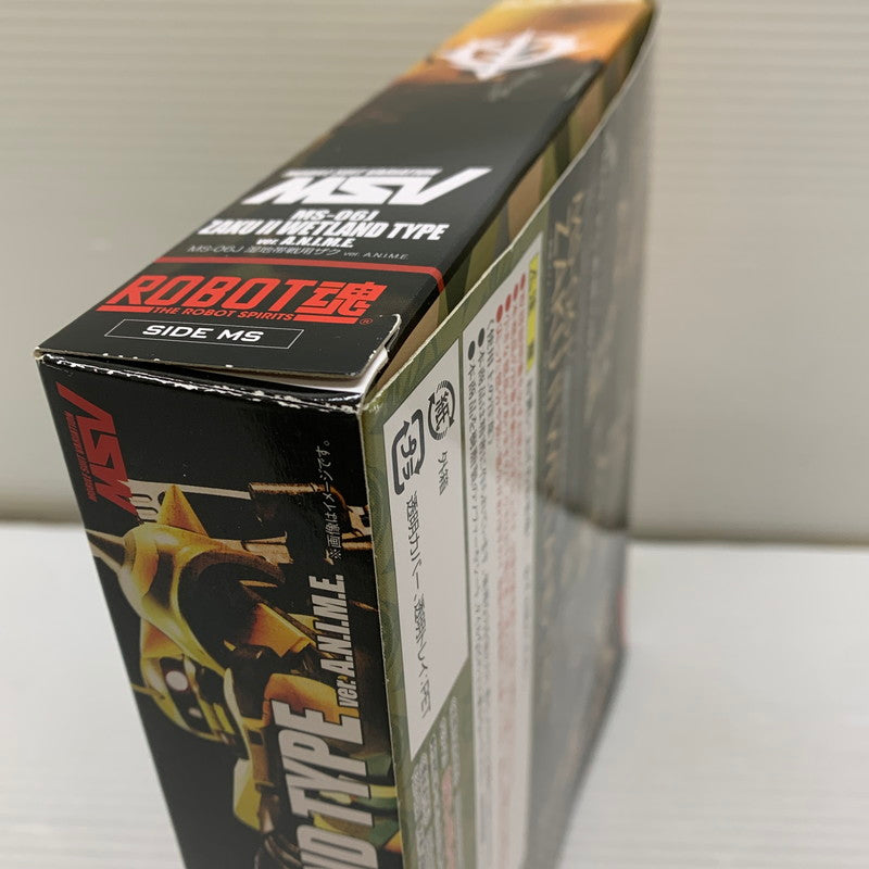 【中古品】 ROBOT魂 ＜SIDE MS＞ MS-06J 湿地帯戦用ザク ver. A.N.I.M.E. 「機動戦士ガンダム MSV」 魂ウェブ商店限定 フィギュア 056-260407-em-01-min 万代Net店