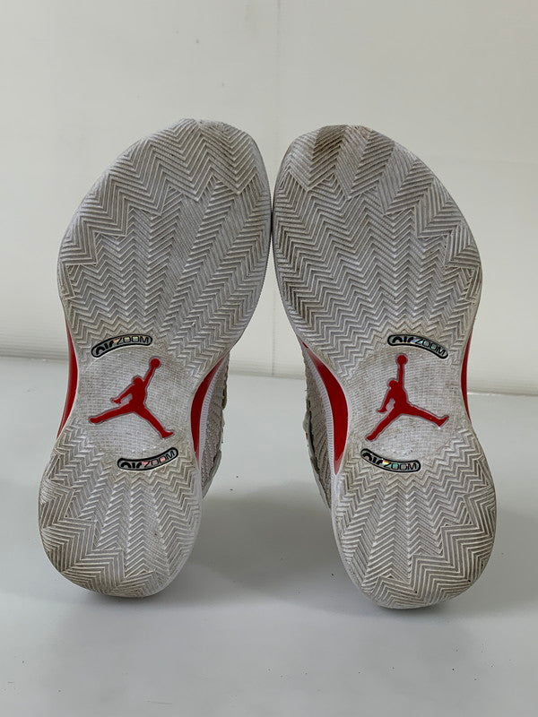 【中古品】【メンズ/レディース】 NIKE ナイキ CQ4228-100 AIR JORDAN 35 FIRE RED (WHITE SOLE) 靴 シューズ スニーカー 160-250831-AS-30-min サイズ：26.0cm カラー：ホワイト/レッド 万代Net店