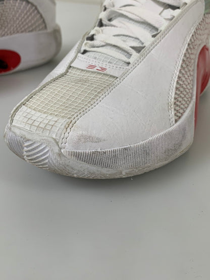 【中古品】【メンズ/レディース】 NIKE ナイキ CQ4228-100 AIR JORDAN 35 FIRE RED (WHITE SOLE) 靴 シューズ スニーカー 160-250831-AS-30-min サイズ：26.0cm カラー：ホワイト/レッド 万代Net店