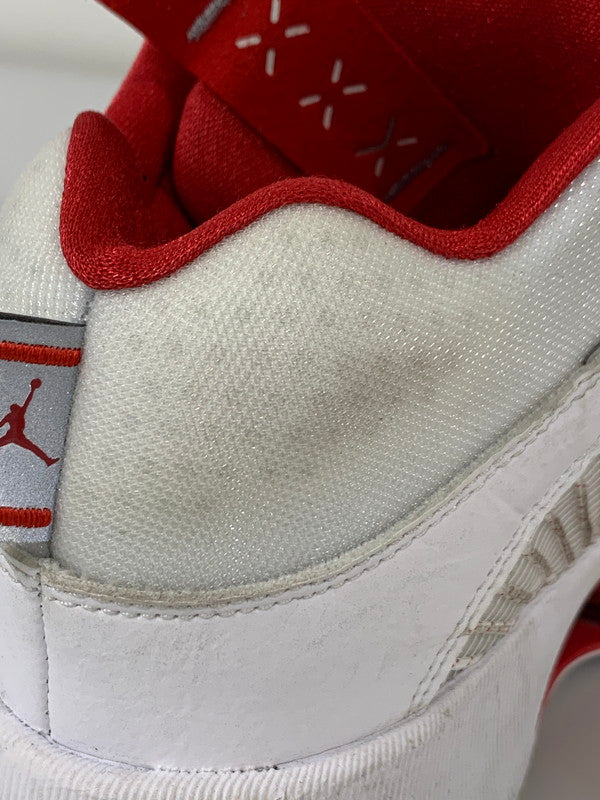 【中古品】【メンズ/レディース】 NIKE ナイキ CQ4228-100 AIR JORDAN 35 FIRE RED (WHITE SOLE) 靴 シューズ スニーカー 160-250831-AS-30-min サイズ：26.0cm カラー：ホワイト/レッド 万代Net店