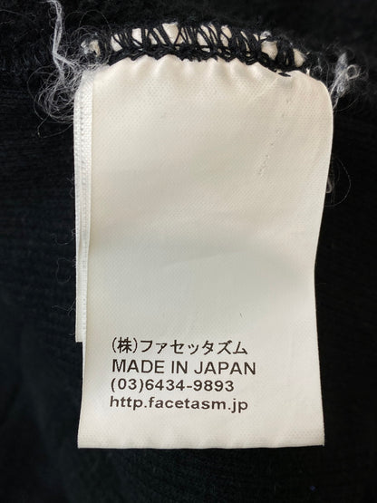 【中古品】【メンズ】 FACETASM ファセッタズム MORK-SW-M04 CREW NECK SWEAT スウェット トップス 140-250830-ks-31-min サイズ：5 カラー：ブラック 万代Net店