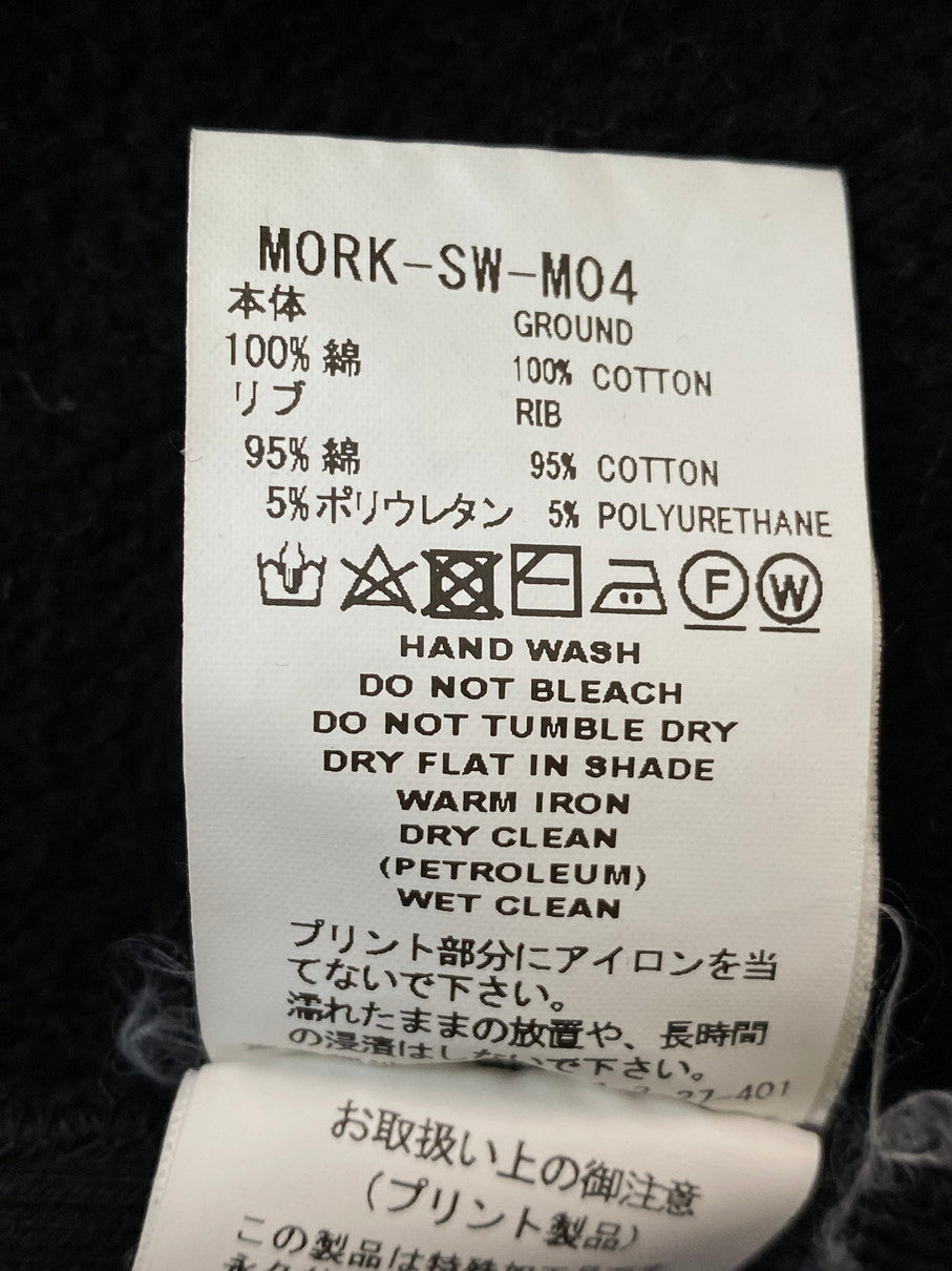 【中古品】【メンズ】 FACETASM ファセッタズム MORK-SW-M04 CREW NECK SWEAT スウェット トップス 140-250830-ks-31-min サイズ：5 カラー：ブラック 万代Net店