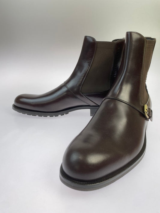 【中古品】【メンズ】 LOUIS VUITTON ルイ・ヴィトン アンクル ストラップ サイドゴア ブーツ BM0066 183-250914-em-60-min カラー：ブラウン 万代Net店