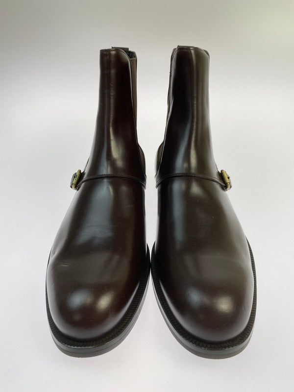 【中古品】【メンズ】 LOUIS VUITTON ルイ・ヴィトン アンクル ストラップ サイドゴア ブーツ BM0066 183-250914-em-60-min カラー：ブラウン 万代Net店