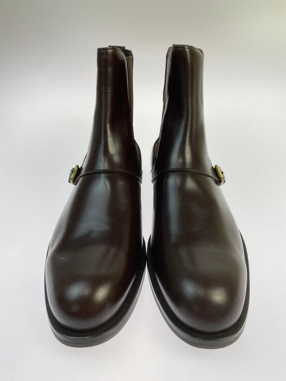 【中古品】【メンズ】 LOUIS VUITTON ルイ・ヴィトン アンクル ストラップ サイドゴア ブーツ BM0066 183-250914-em-60-min カラー：ブラウン 万代Net店