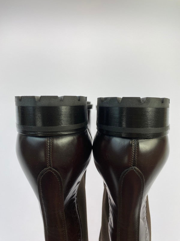 【中古品】【メンズ】 LOUIS VUITTON ルイ・ヴィトン アンクル ストラップ サイドゴア ブーツ BM0066 183-250914-em-60-min カラー：ブラウン 万代Net店