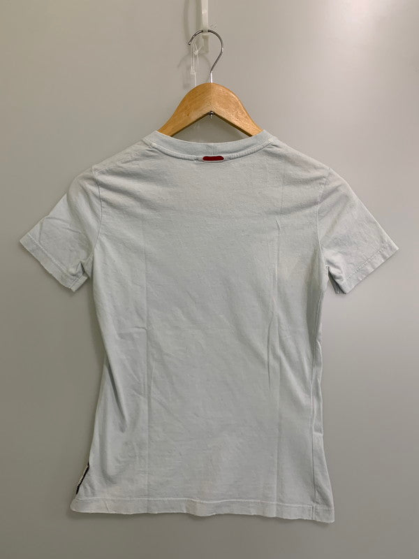【中古品】【レディース】 PRADA プラダ 06SS C100 FOR T-SHIRT PROJECT S/S TEE ショートスリーブTシャツ 半袖 トップス 141-250910-kk-34-min サイズ：XS カラー：ライトブルー 万代Net店