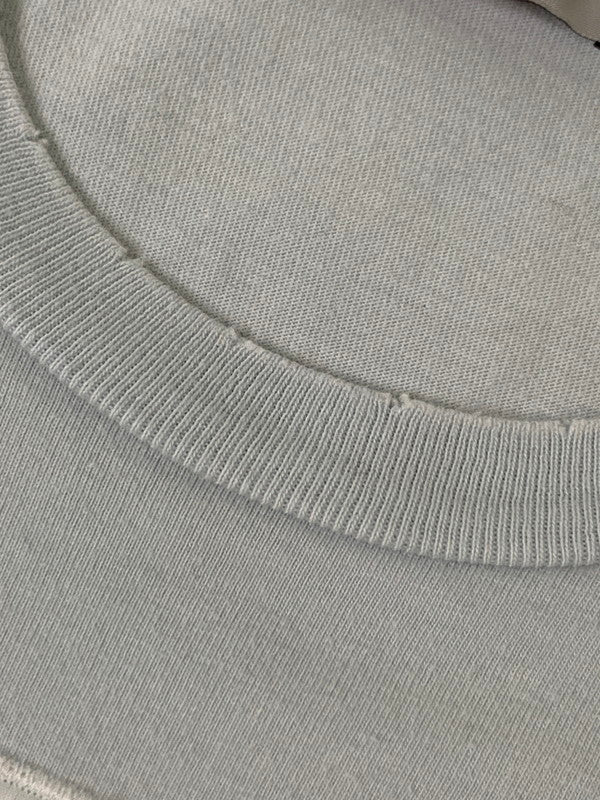 【中古品】【レディース】 PRADA プラダ 06SS C100 FOR T-SHIRT PROJECT S/S TEE ショートスリーブTシャツ 半袖 トップス 141-250910-kk-34-min サイズ：XS カラー：ライトブルー 万代Net店